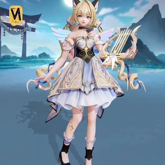 Anime Cosplay Japanese - 수제 코스프레 의상: Onmyoji Arena Cat