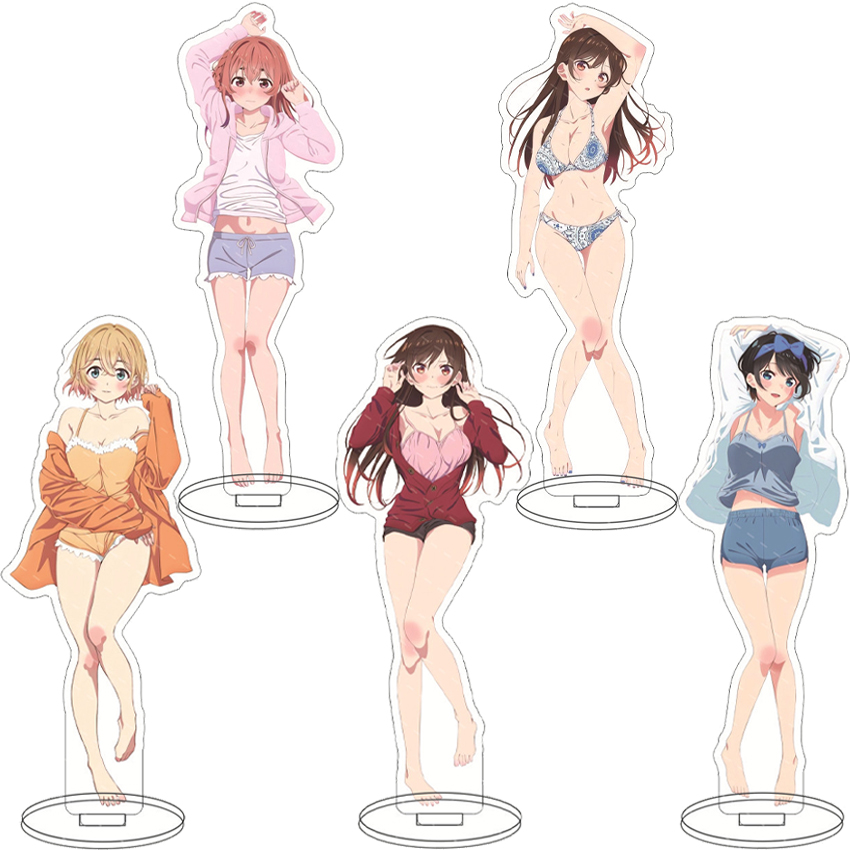 Anime Cosplay Rental - 16CM 애니메이션 피규어 렌트 아 걸프렌드
