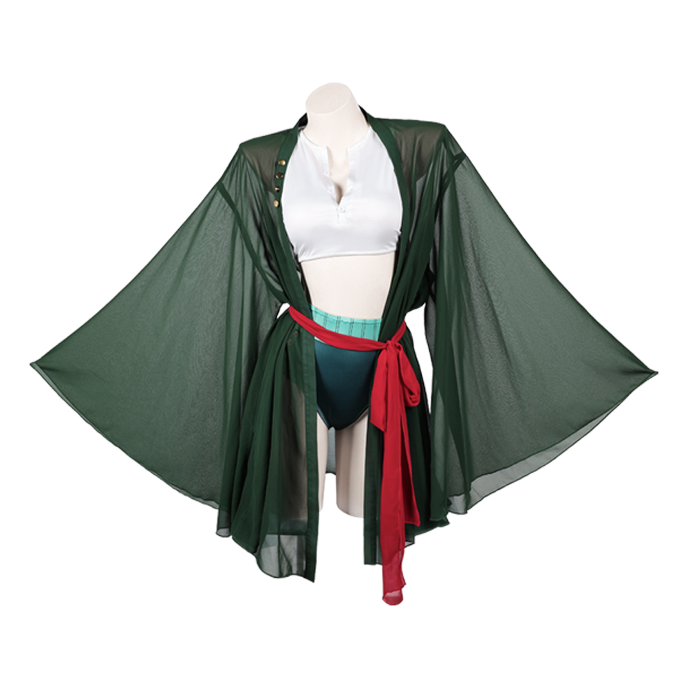 Roronoa 코스프레 조로 여성 의상 로리타 그린 수 - Anime Zoro Cosplay Female 리뷰 및 가격