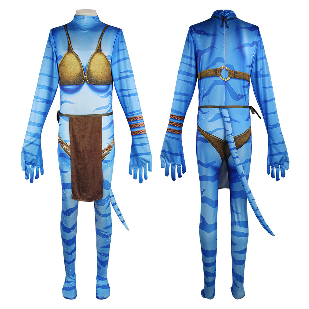 WHH 영화 아바타 코스프레 의상 블루 바디수트 카니발 - Convention Cosplay Anime 리뷰 및 가격