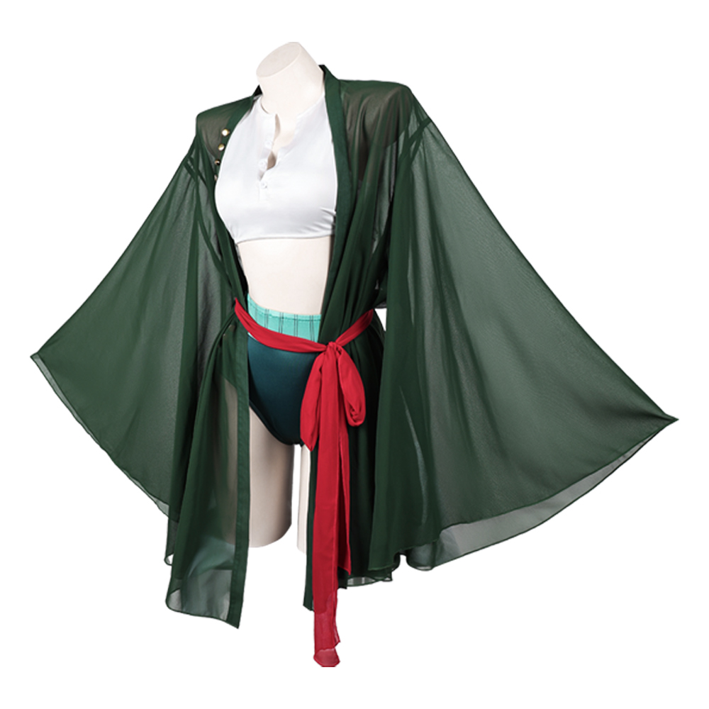 판타지아 해적 레이디 로로노아 오브 조로 수영복 코스프 - Anime Zoro Cosplay Female 리뷰 및 가격