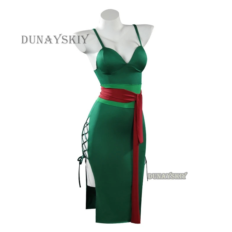 애니메이션 롤로노아 조로 코스프레 의상 와노쿠니 국가  - Anime Zoro Cosplay Female 리뷰 및 가격
