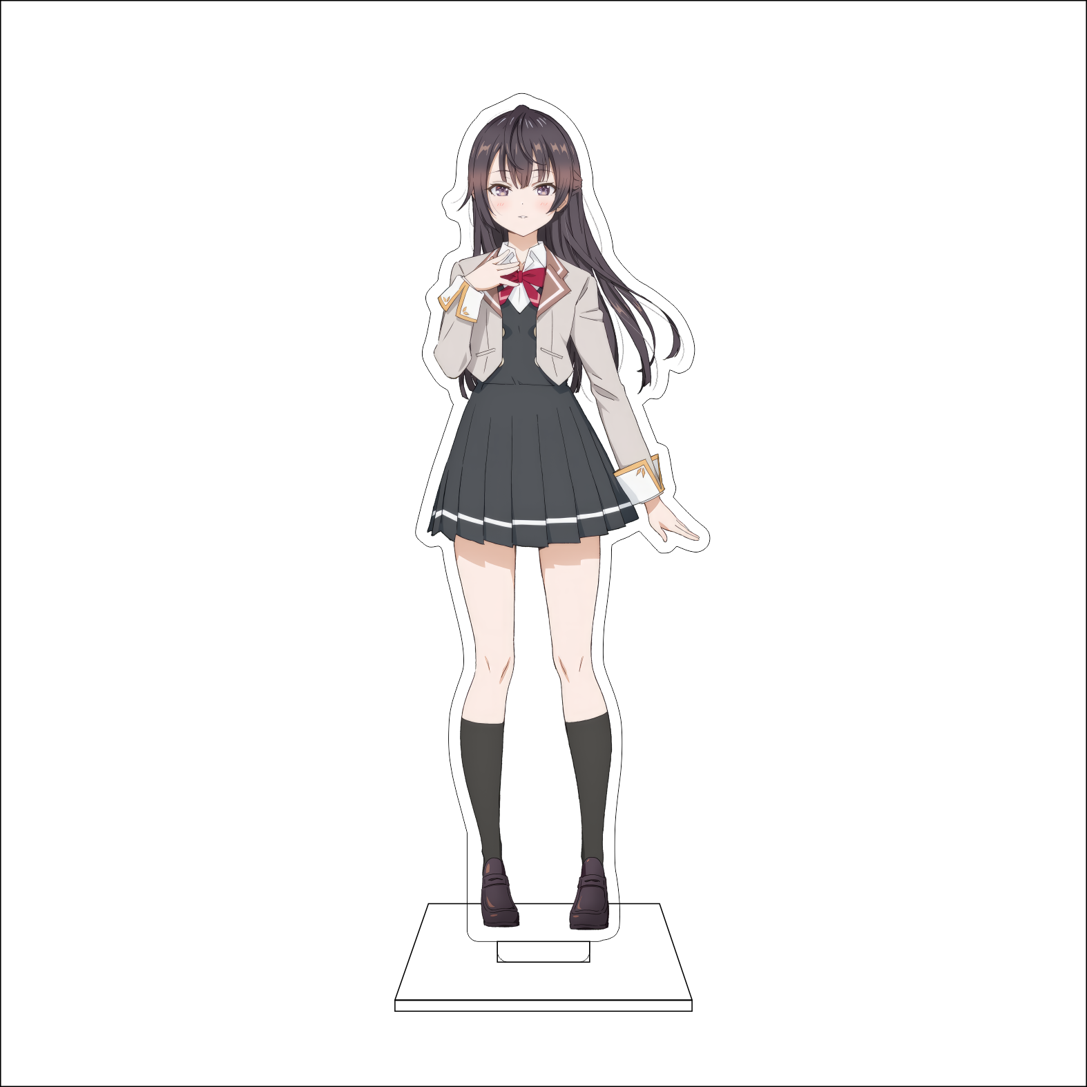 16CM 애니메이션 알리아는 때때로 감정을 숨긴다 러시 - Anime Cosplay Alya 리뷰 및 가격