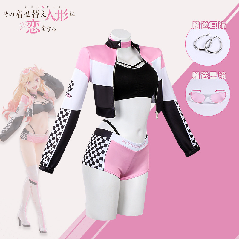 애니메이션 마이 드레스업 달링 가발 레이스 슈트 소품  - Anime Cosplay Marin 리뷰 및 가격