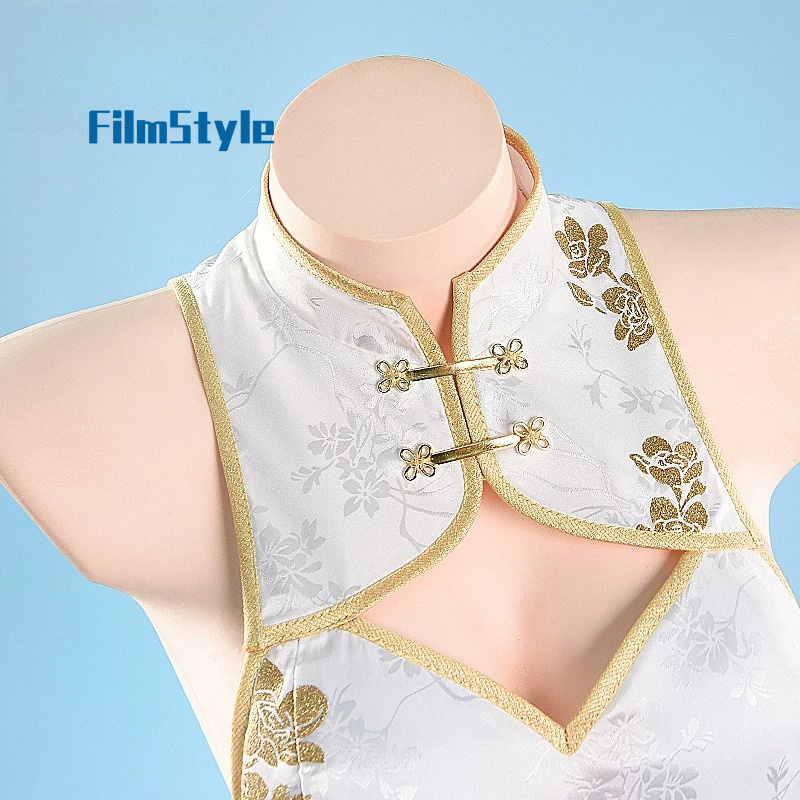 알리아 팬메이드 중국식 치파오 드레스, 중국 전통 로리 - Anime Cosplay Alya 리뷰 및 가격