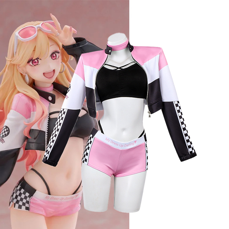 마이 드레스업 달링 마린 키타가와 레이싱 슈트 애니메이 - Anime Cosplay Marin 리뷰 및 가격