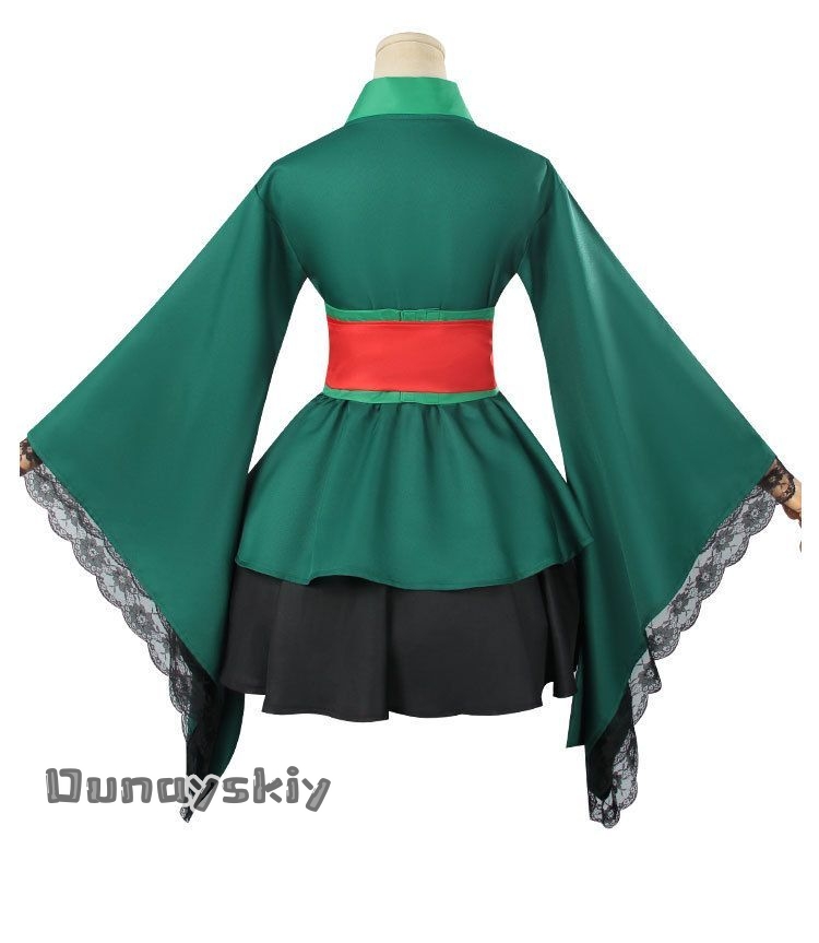 애니메이션 로로노아 조로 코스프레 의상 일본식 기모노  - Anime Zoro Cosplay Female 리뷰 및 가격