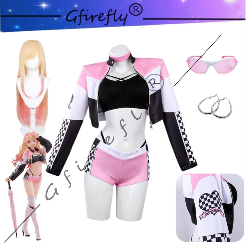 마이 드레스업 달링 마린 같은 스타일 레이스 퀸 의상  - Anime Cosplay Marin 리뷰 및 가격