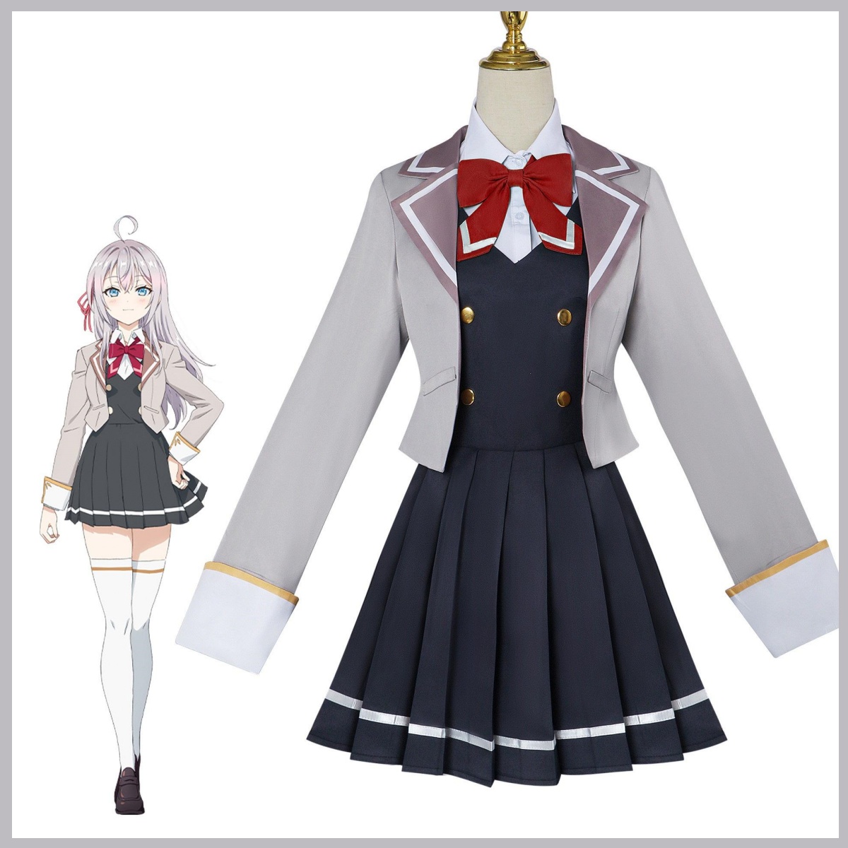 애니메이션 알리아는 때때로 감정을 숨김을 합니다. 러시 - Anime Cosplay Alya 리뷰 및 가격