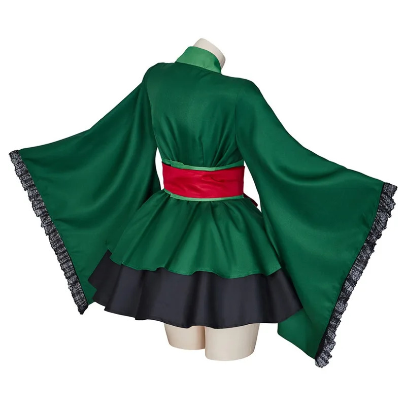 Roronoa Zoro 여성 코스프레 의상 로리타 그린 - Anime Zoro Cosplay Female 리뷰 및 가격