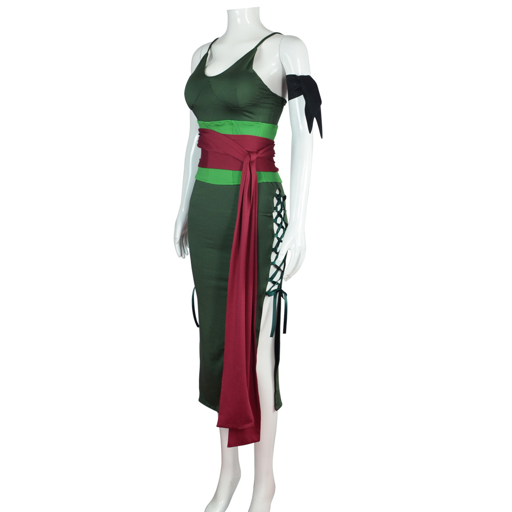 애니메이션 로로노아 조로 코스프레 의상 와노쿠니 컨트리 - Anime Zoro Cosplay Female 리뷰 및 가격