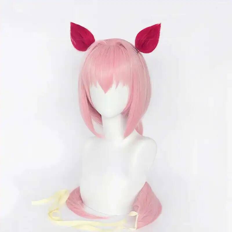 Uma Musume Haru Urara 코스프레 가발  - Anime Cosplay Women 리뷰 및 가격