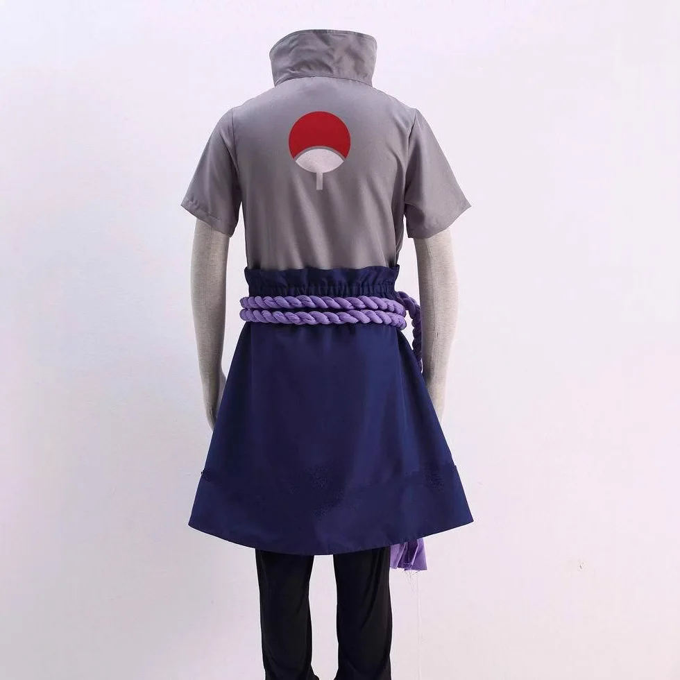 애니메이션 우치하 사스케 코스프레 의상 상의 바지 벨트 - Convention Cosplay Anime 리뷰 및 가격