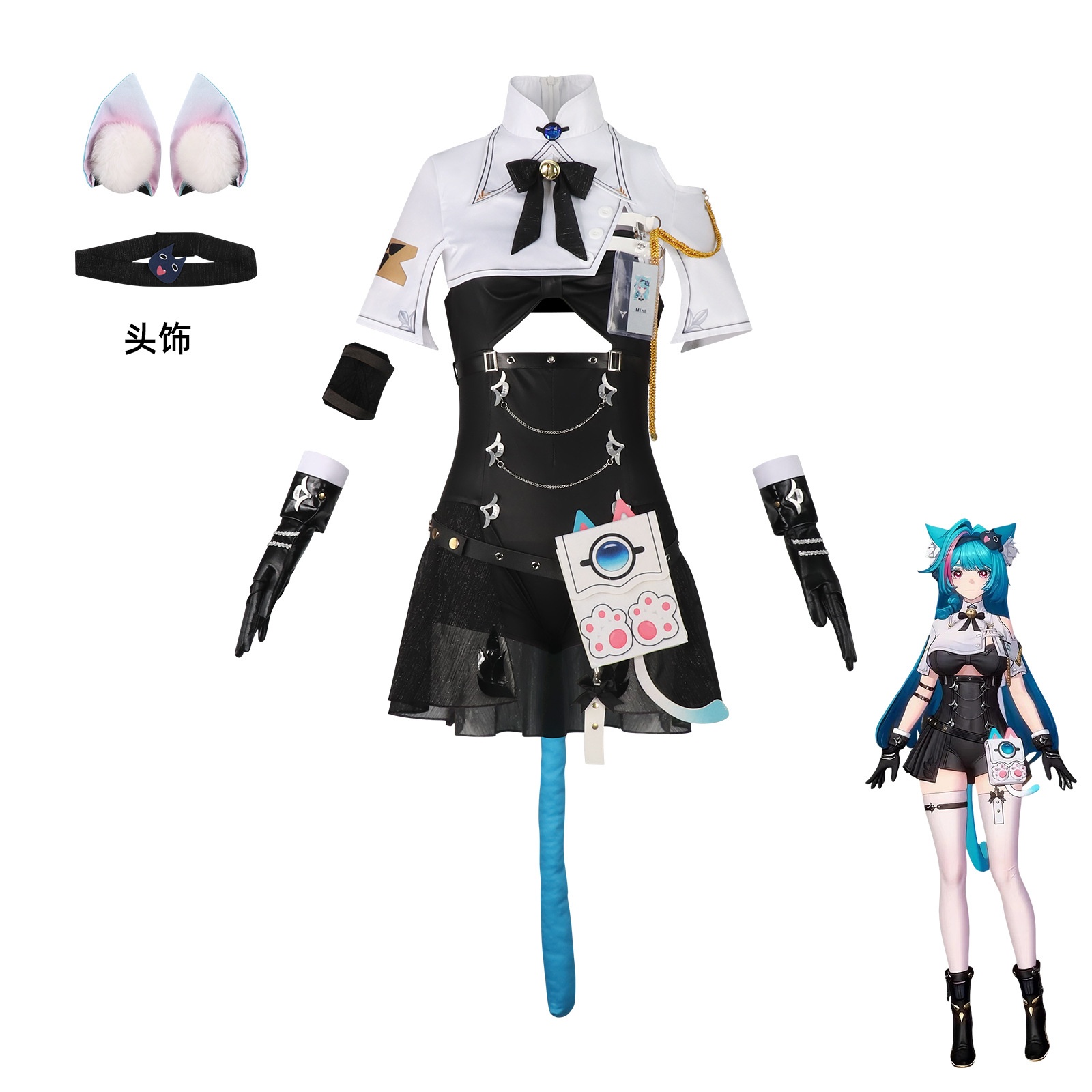 Neverness to Everness 민트 코스프레  - Convention Cosplay Anime 리뷰 및 가격