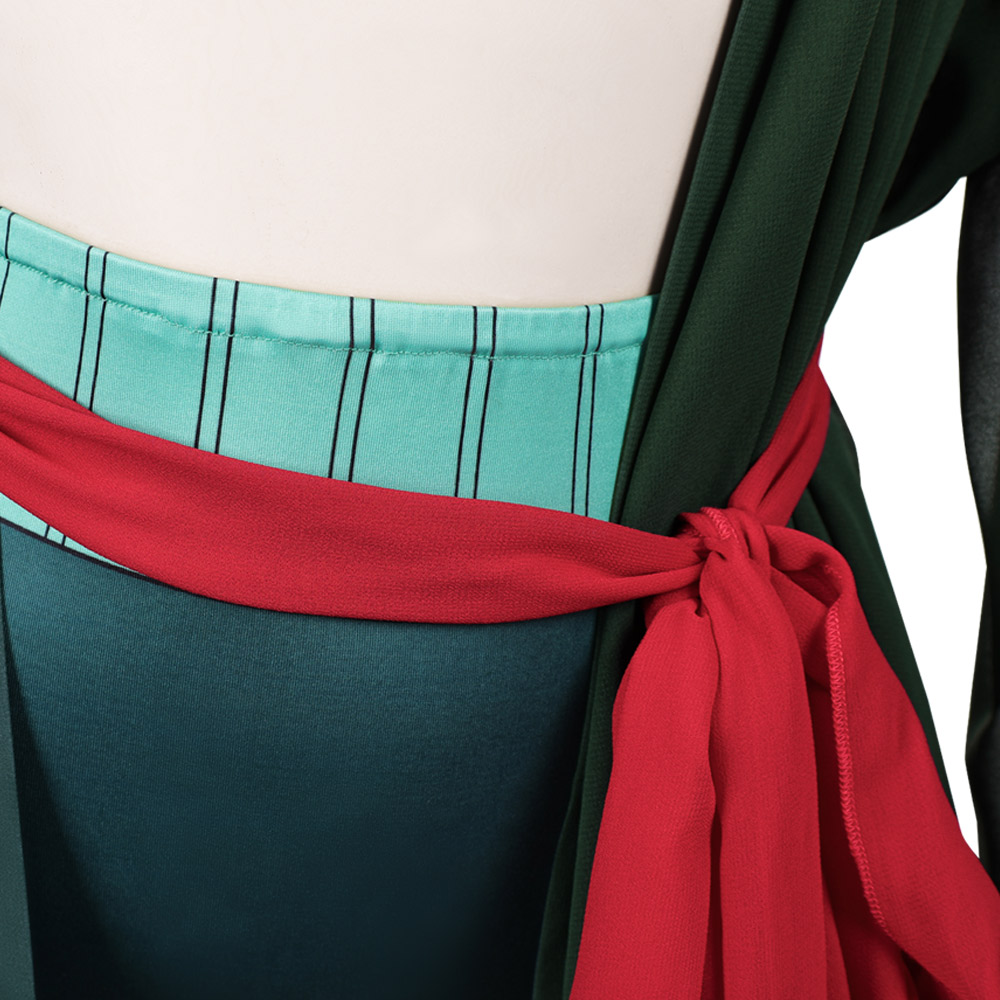 애니메이션 해적 로로노아 코스프레 조로 짙은 녹색 기모 - Anime Zoro Cosplay Female 리뷰 및 가격